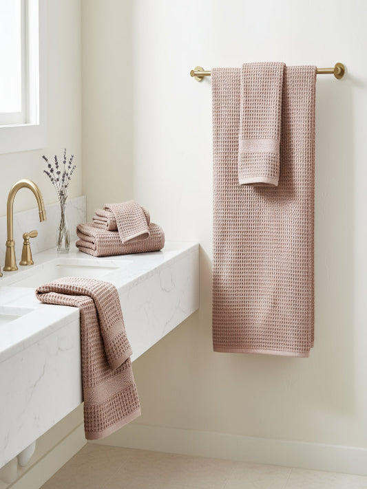 Asciugamani Govina Dino nido d'ape 2pz (1+1)