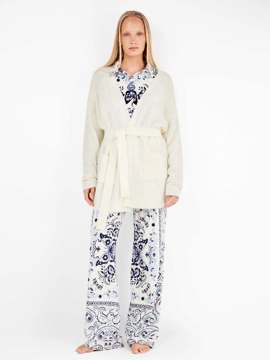 Vestaglia donna Gisela in Tricot con cintura art. 2/20319