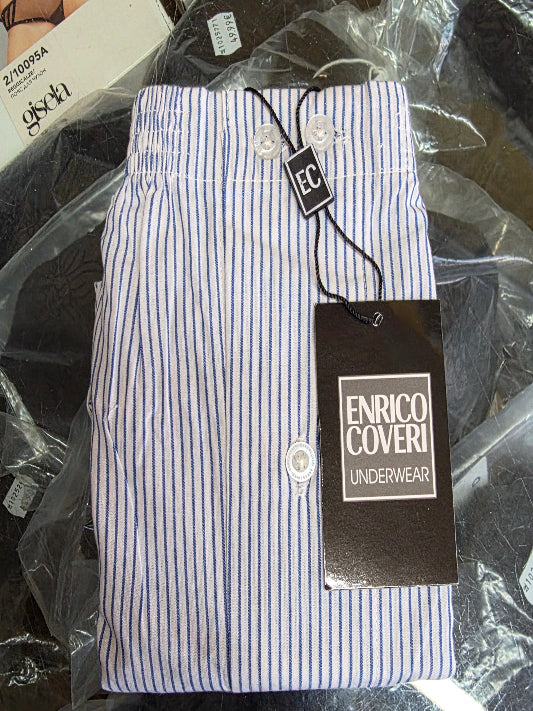 Boxer uomo Coveri mod. EB1120 tela in cotone e bottoni