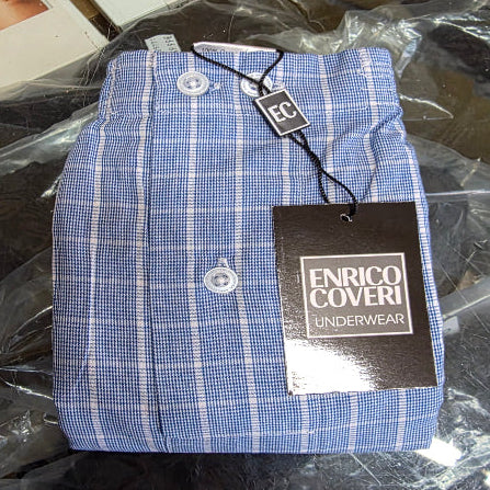 Boxer uomo Coveri mod. EB1120 tela in cotone e bottoni