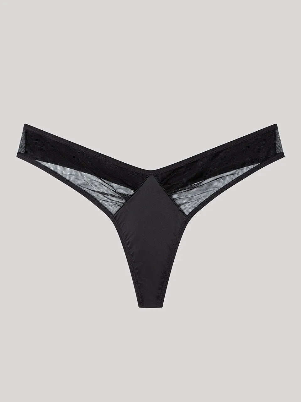 Slip tanga a V donna Gisela in tulle 2/10141