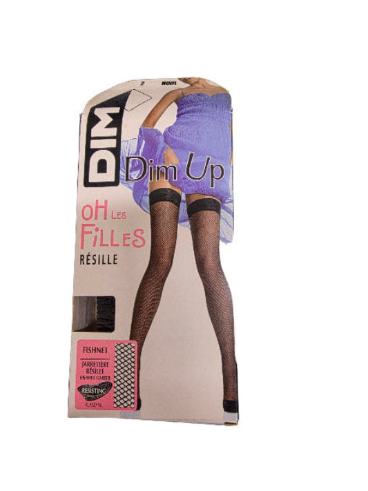 Calza autoreggente rete donna Dim up sublim balza 7cm retina chiusa