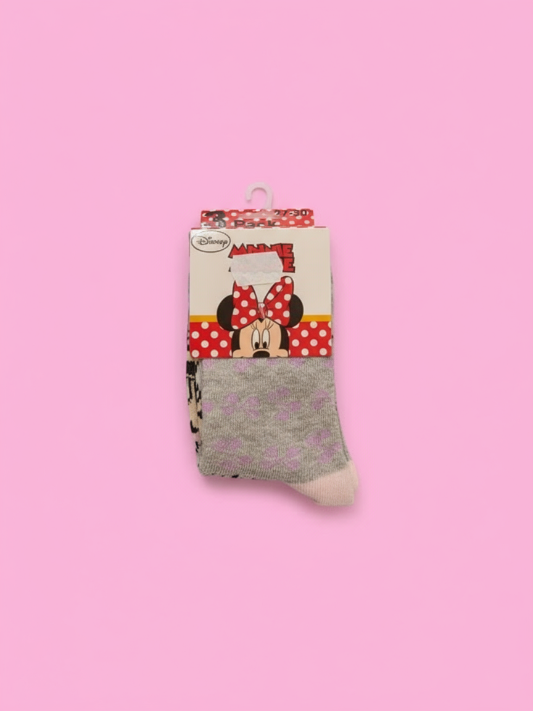 Calzino Disney bimba Minnie cotone conf. 3 paia
