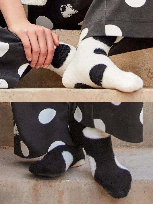 Calzini donna Gisela tricot peloso 2/50092 taglia unica 35/40 antiscivolo