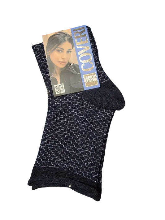 Calzino donna Coveri corto caldo cotone Elisa