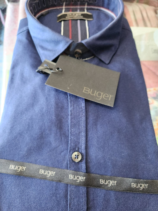 Camicia Buger uomo manica lunga art. 50079