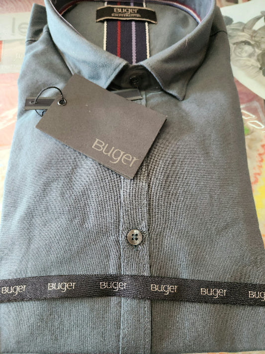 Camicia Buger uomo manica lunga art. 50079