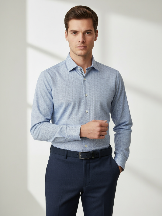 Camicia uomo Buger No-Stiro elastica fant. 2303