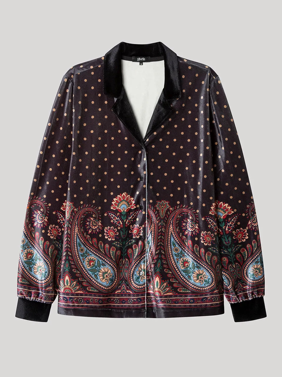 Pigiama donna Gisela in velluto mod. 2/20322