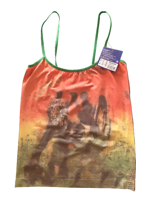 Canotta donna Unno microfibra spallina stretta Peace Marley