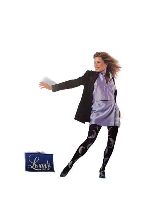 Collant moda donna Levante Fevro 50 den microfibra