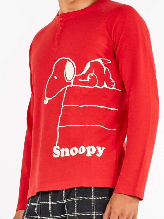 Pigiama uomo Gisela Snoopy 2/20336