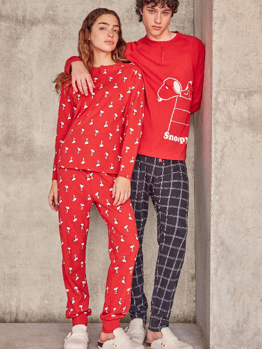 Pigiama uomo Gisela Snoopy 2/20336
