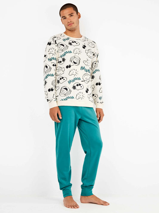 Pigiama uomo Gisela invernale Snoopy 2/20344