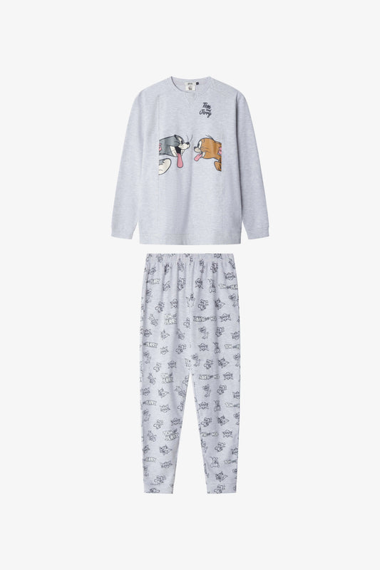 Pigiama bimbo Gisela Snoopy cotone interlock Tom e Jerry 2/20349