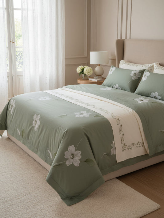 Lenzuola matrimoniali Biancoperla Bizet Eko