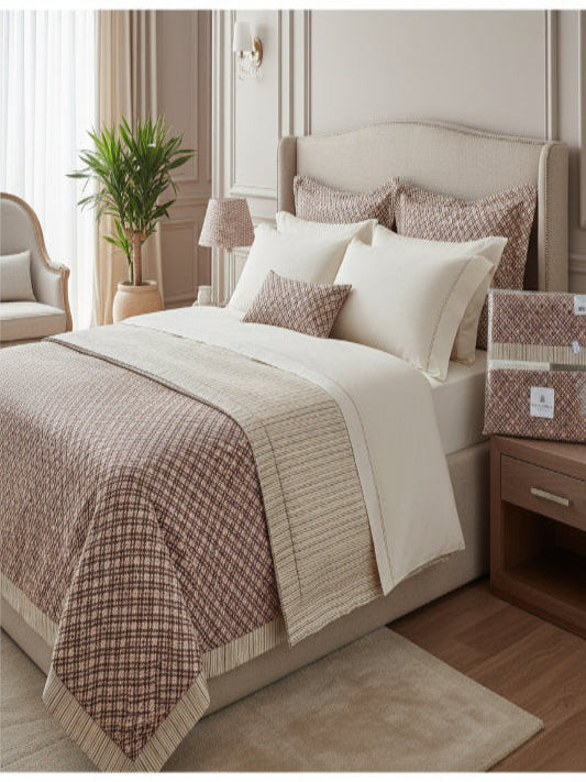 Lenzuola matrimoniali Biancoperla Keith Eko