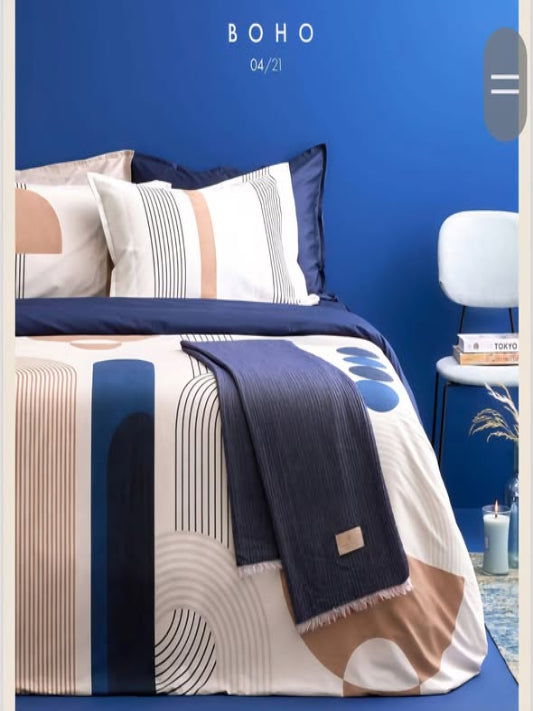 Lenzuola Biancoperla Boho matrimoniali