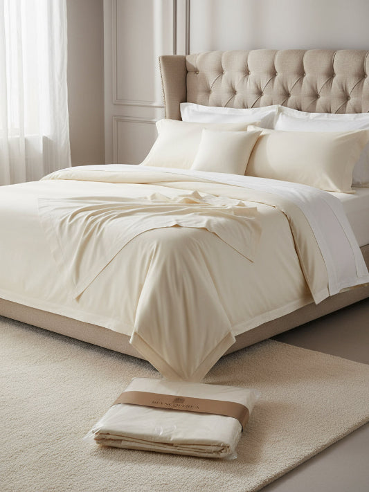 Lenzuola matrimoniali Biancoperla mod. Leon