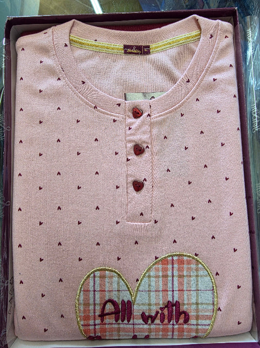 Pigiama donna caldo cotone You&Me