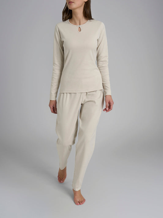 Pigiama donna Ragno caldo cotone DR94NU