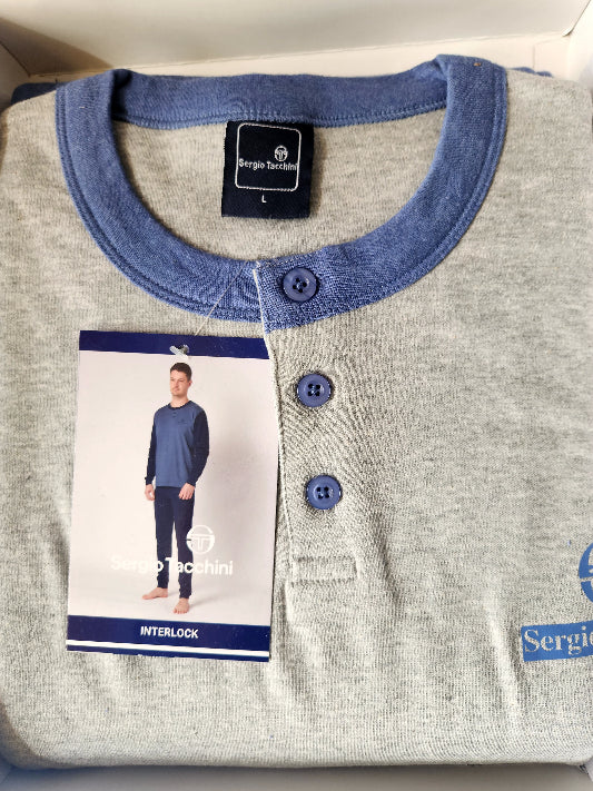Pigiama Sergio Tacchini uomo caldo cotone art.2007