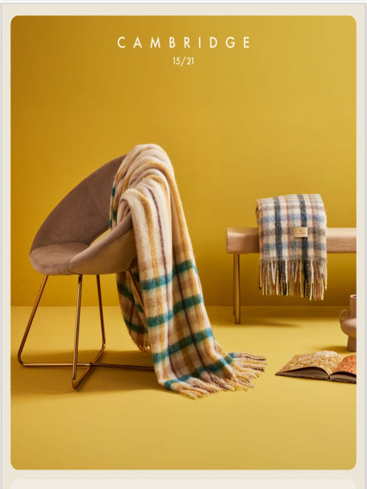 Plaid Biancoperla mod. Cambrige