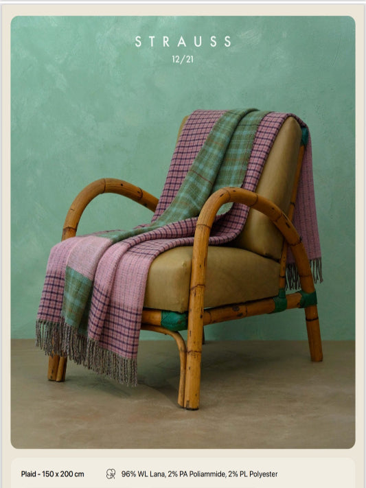 Plaid Biancoperla mod. Strauss