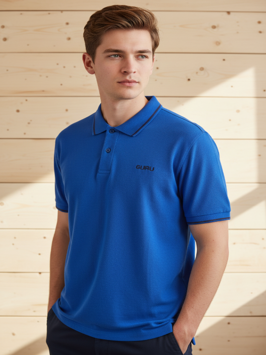 Polo uomo Guru manica corta  taglie maxi conformate
