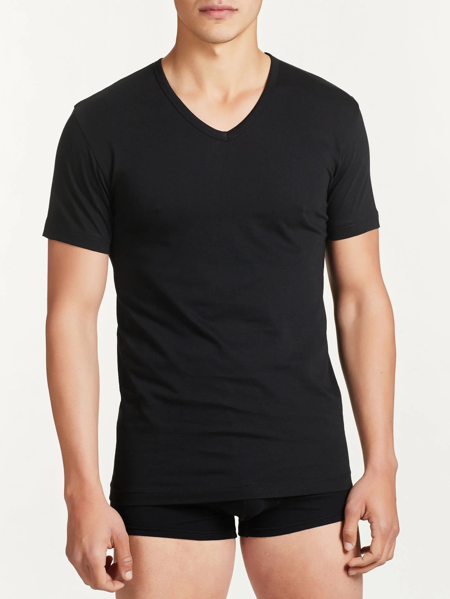 Maglia uomo Ragno scollo a V mezza manica conf.2pz 601418