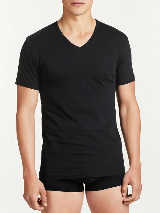 Maglia uomo Ragno scollo a V mezza manica conf.2pz 601418