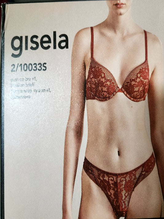 Coordinato reggiseno e slip completo Gisela art. 2/10033S