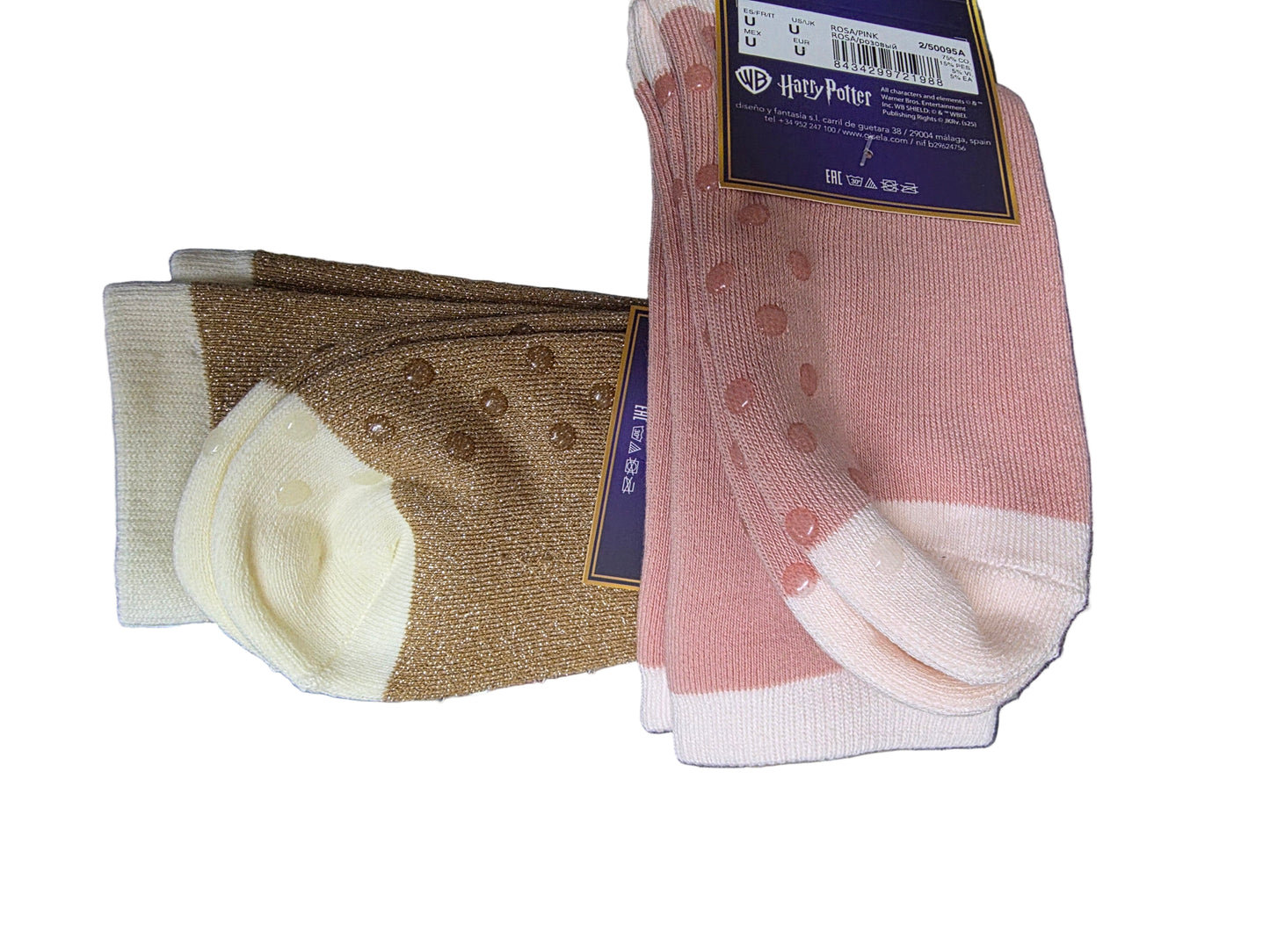 Calzini donna Gisela Harry Potter  caldo cotone 2/20349 T.U. 35/40 antiscivolo