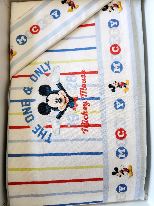 Coordinato neonato  Disney culla (carrozzina) 3PZ sopra sotto e federa