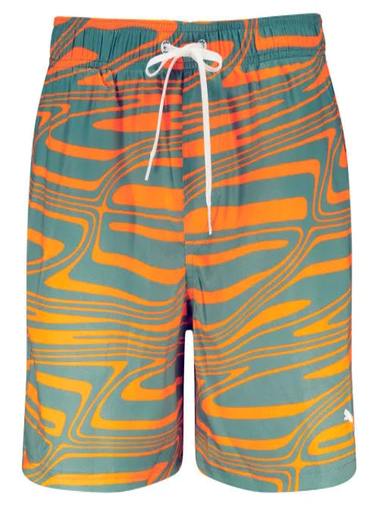 Costume uomo Puma bermuda orange/dark