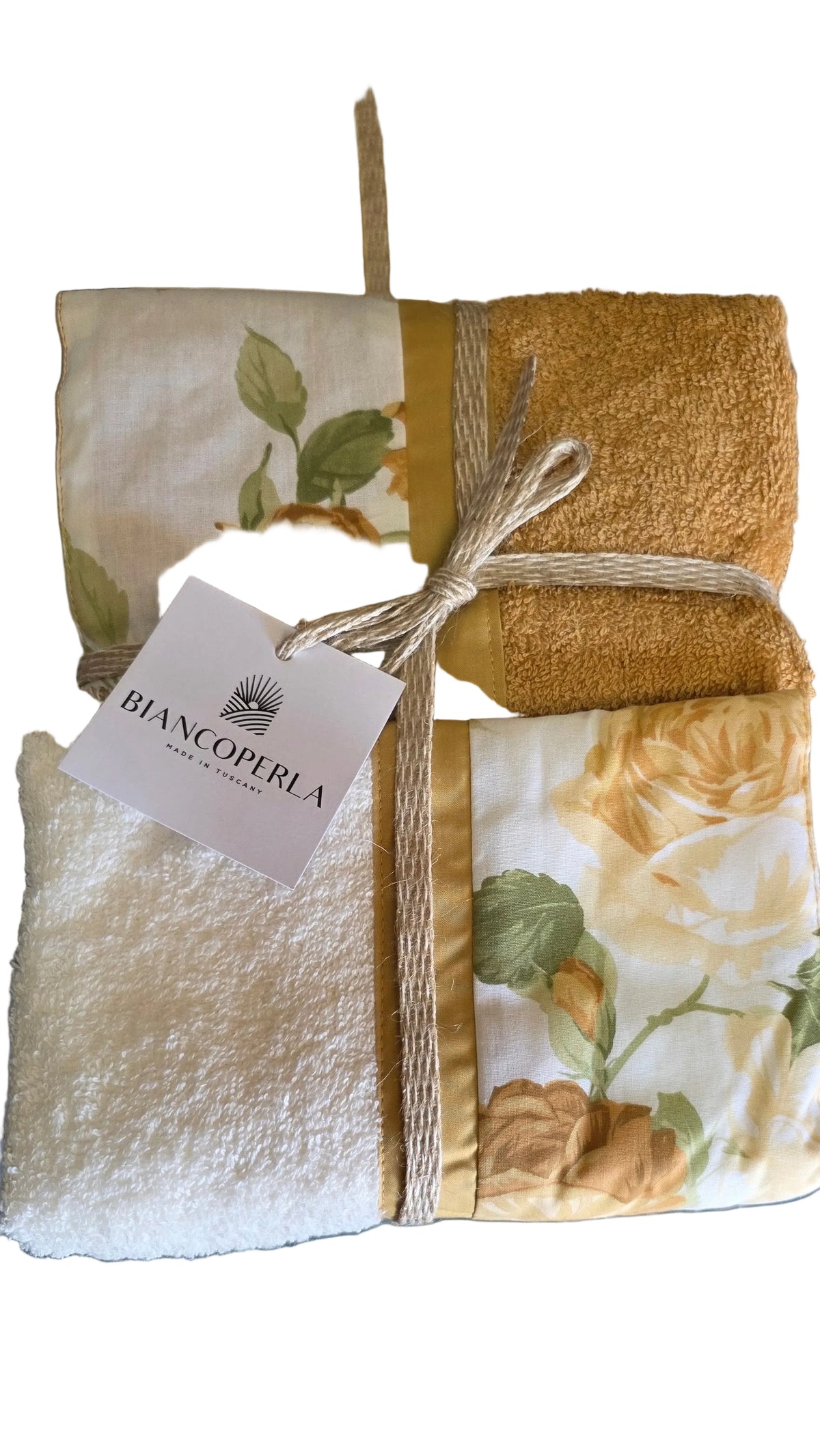 Asciugamani Biancoperla 1+1 Sanderson
