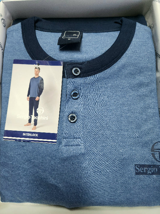 Pigiama Sergio Tacchini uomo caldo cotone art.2007