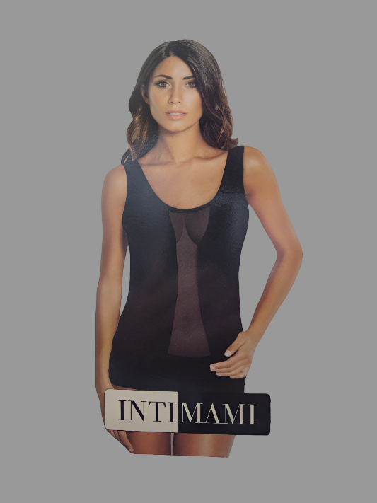 Sottogiacca donna Intimami art. ID822 spalla larga in tulle