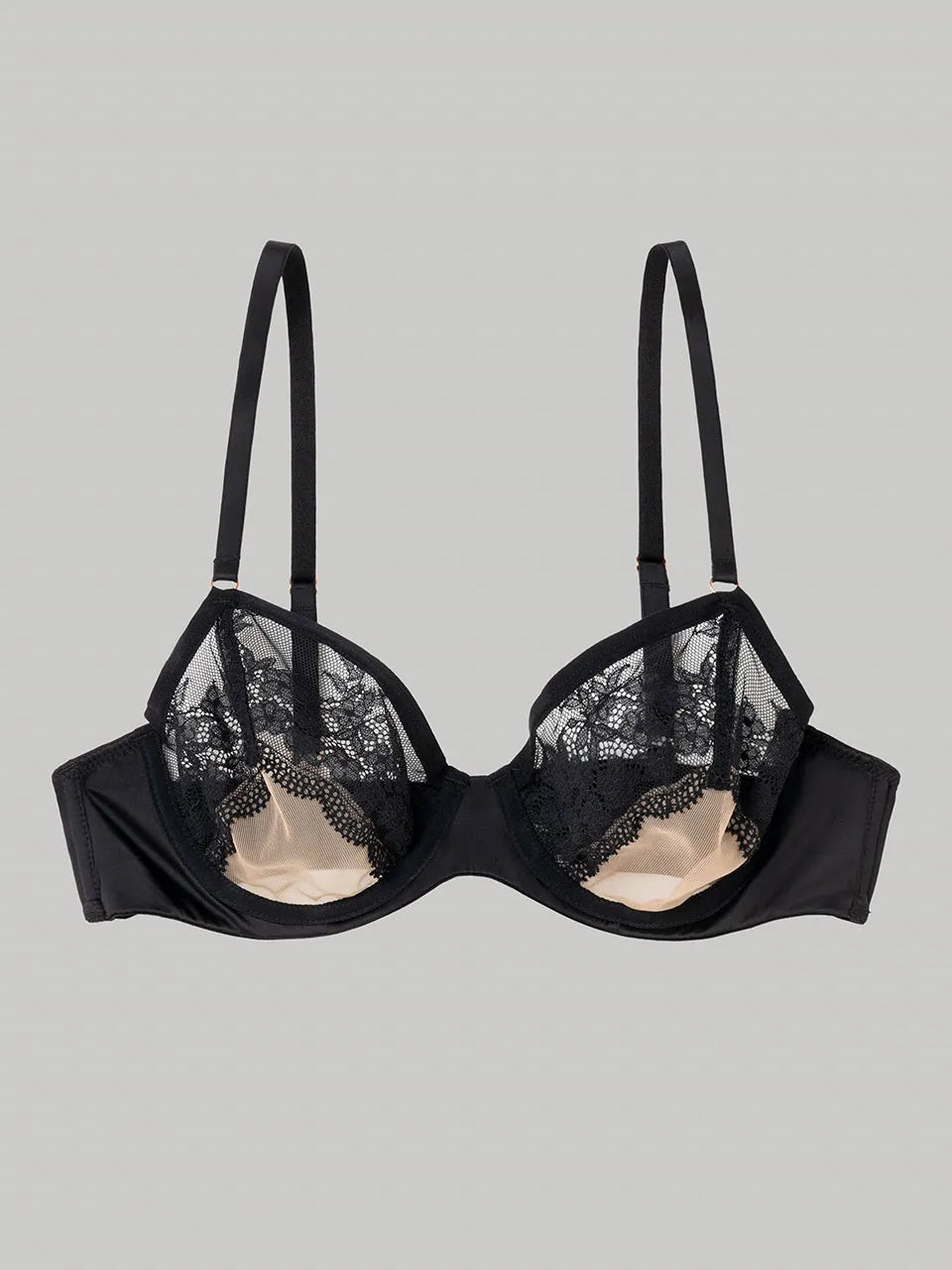 Reggiseno Gisela in pizzo e tulle 2/10108t