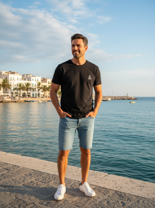 T-shirt uomo a maniche corte Lancetti