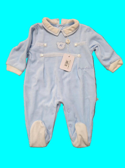 Tutina neonato Nazareno Gabrielli ciniglia NG-2110 DIS. 5