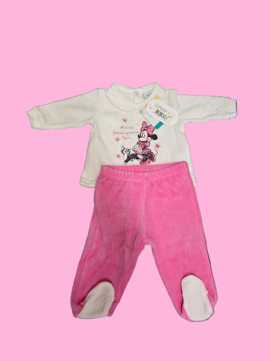 Tutina neonato Ellepi Disney ciniglia Minnie co 4440