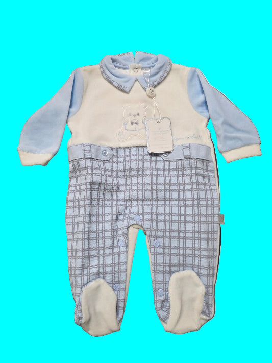 Tutina neonato Nazareno Gabrielli ciniglia NG-2215 dis. 12