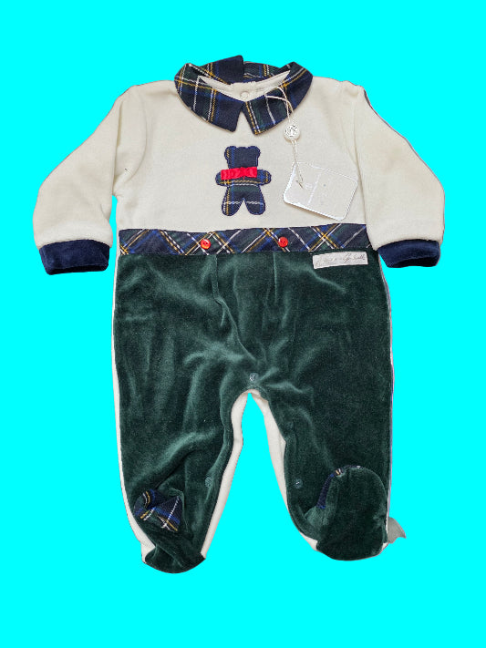 Tutina neonato Nazareno Gabrielli ciniglia NG-2110 DIS. 7