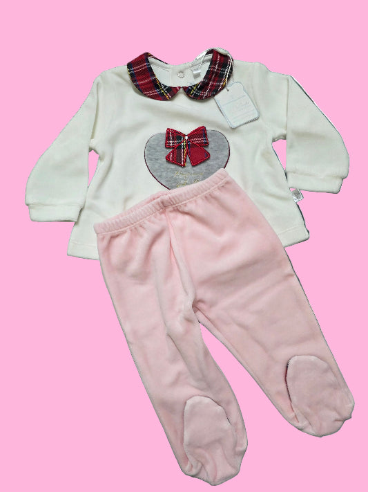 Tutina neonato Nazareno Gabrielli ciniglia NG-2220 dis. 25