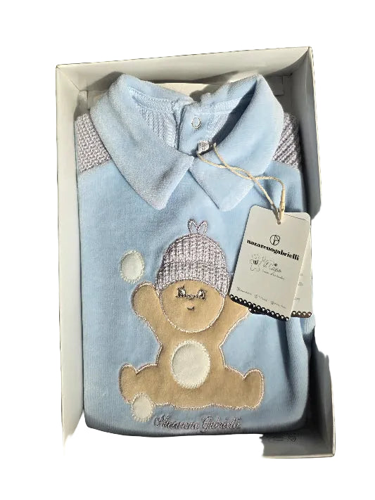 Tutina neonato Nazareno Gabrielli 2110 ciniglia