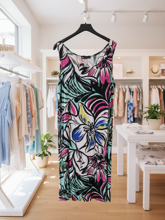 Vestitino donna Emmesse spalla larga